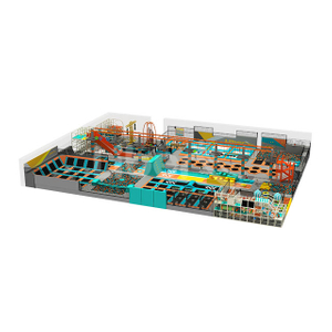 The Investment of Indoor Theme Trampoline Playground of Elastic Lab